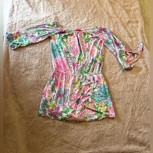 EUC Lilly Pulitzer romper size medium